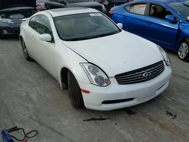 JNKCV54E55M405464 - 2005 INFINITI G35 WHITE photo 1