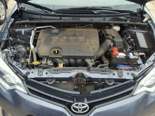 5YFBURHE2EP047173 - 2014 TOYOTA COROLLA L CHARCOAL photo 7