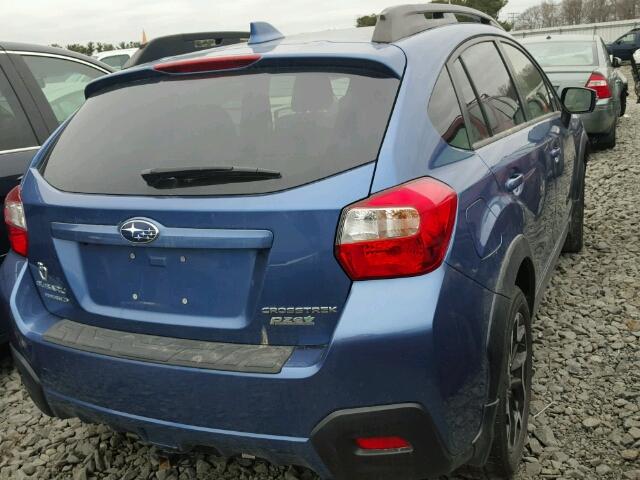 JF2GPAKC7G8239999 - 2016 SUBARU CROSSTREK BLUE photo 4