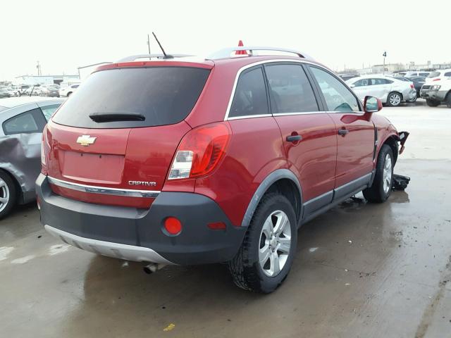 3GNAL2EK3ES682879 - 2014 CHEVROLET CAPTIVA LS 红色 照片 4