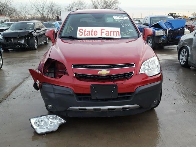 3GNAL2EK3ES682879 - 2014 CHEVROLET CAPTIVA LS 红色 照片 9
