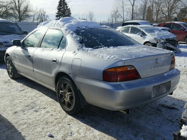 19UUA5662YA013184 - 2000 ACURA 3.2TL SILVER photo 3