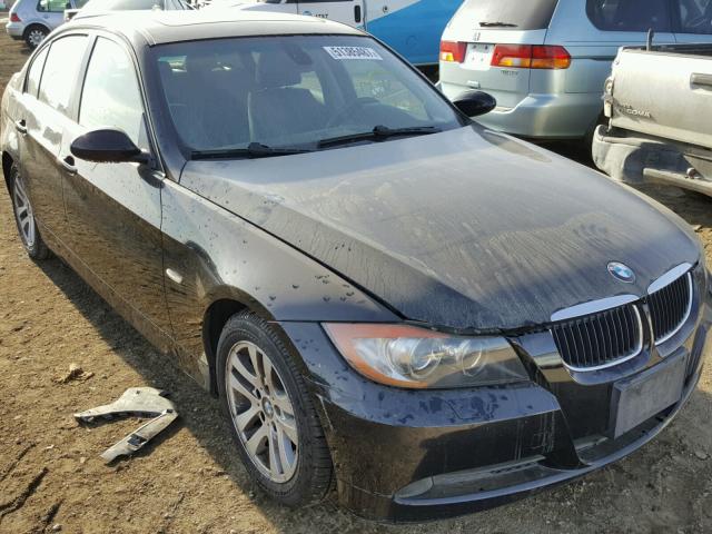 WBAVB13566KR59345 - 2006 BMW 325 I BLACK photo 1