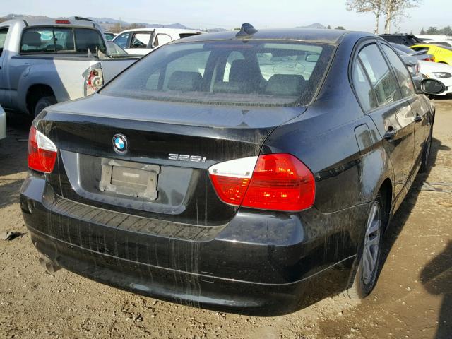 WBAVB13566KR59345 - 2006 BMW 325 I BLACK photo 4