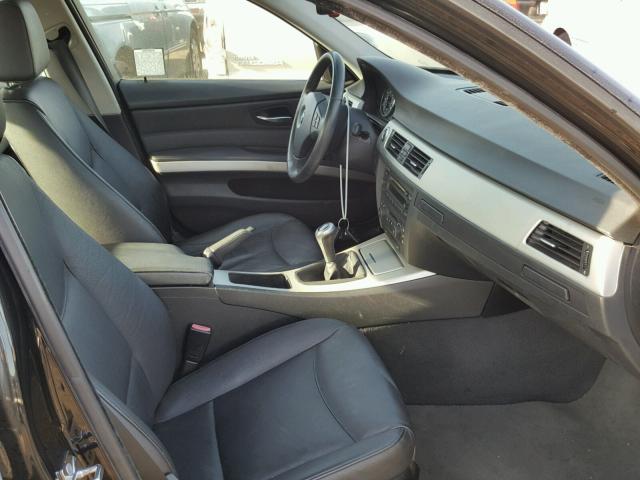 WBAVB13566KR59345 - 2006 BMW 325 I BLACK photo 5