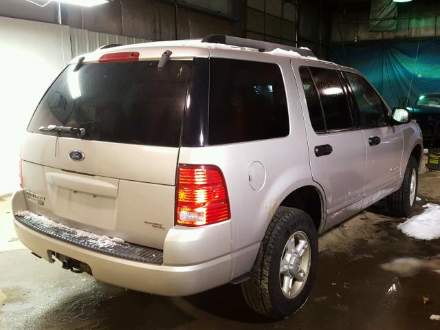 1FMZU73K55UB97051 - 2005 FORD EXPLORER X SILVER photo 4