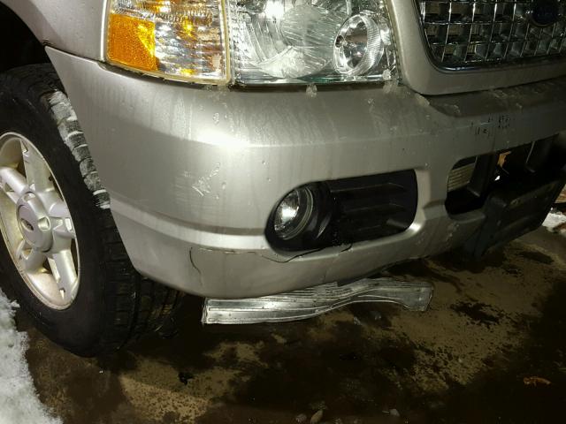 1FMZU73K55UB97051 - 2005 FORD EXPLORER X SILVER photo 9