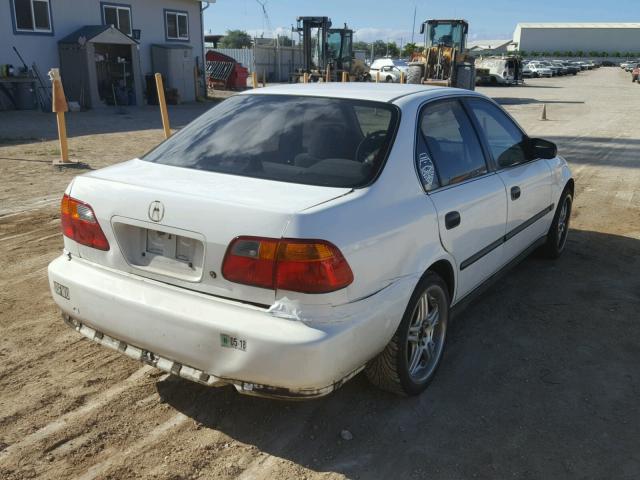 1HGEJ667XXL034225 - 1999 HONDA CIVIC LX WHITE photo 4