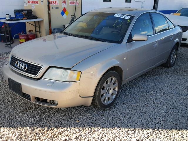 WAUEH64B81N123320 - 2001 AUDI A6 2.8 QUA TAN photo 2