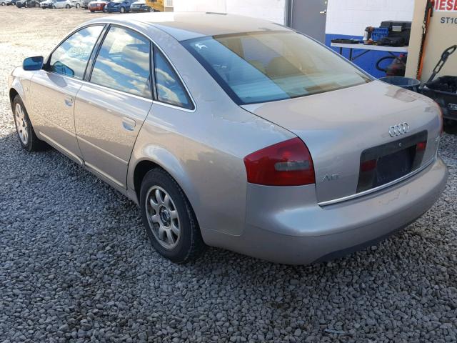 WAUEH64B81N123320 - 2001 AUDI A6 2.8 QUA TAN photo 3