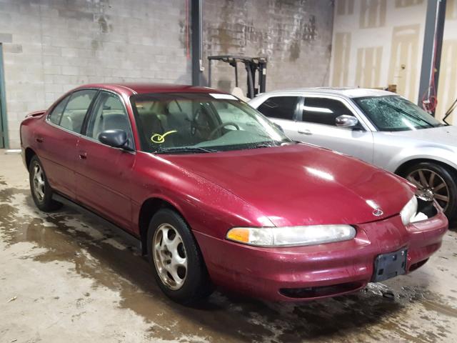 1G3WH52H6YF145393 - 2000 OLDSMOBILE INTRIGUE G MAROON photo 1
