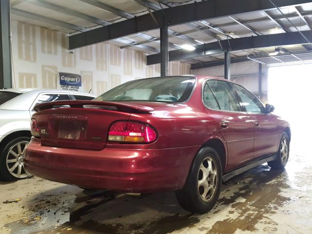 1G3WH52H6YF145393 - 2000 OLDSMOBILE INTRIGUE G MAROON photo 4