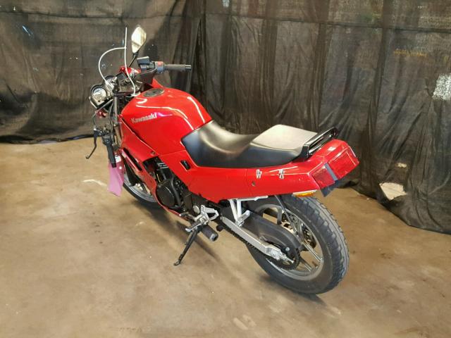 JKAEXMF177DA37250 - 2007 KAWASAKI EX250 F RED photo 3