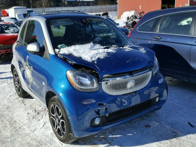 WMEFJ5DA1GK062885 - 2016 SMART FORTWO TWO TONE photo 1