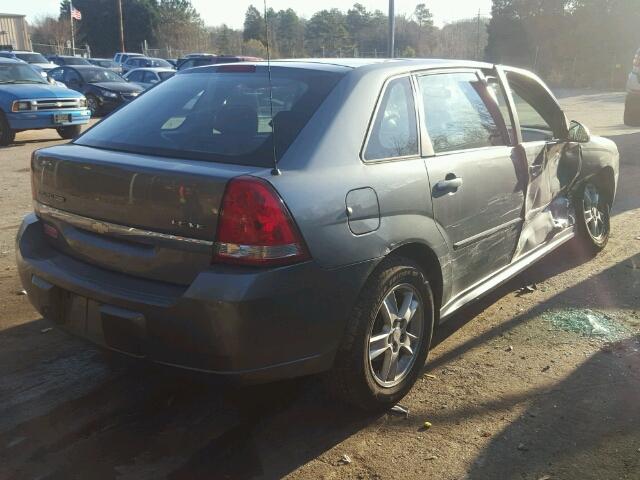 1G1ZT64874F168876 - 2004 CHEVROLET MALIBU MAX 灰色 照片 4