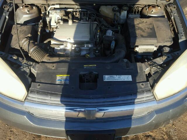 1G1ZT64874F168876 - 2004 CHEVROLET MALIBU MAX GRAY photo 7