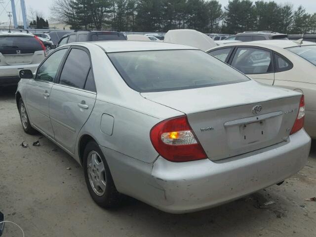 4T1BF32KX3U057709 - 2003 TOYOTA CAMRY LE SILVER photo 3