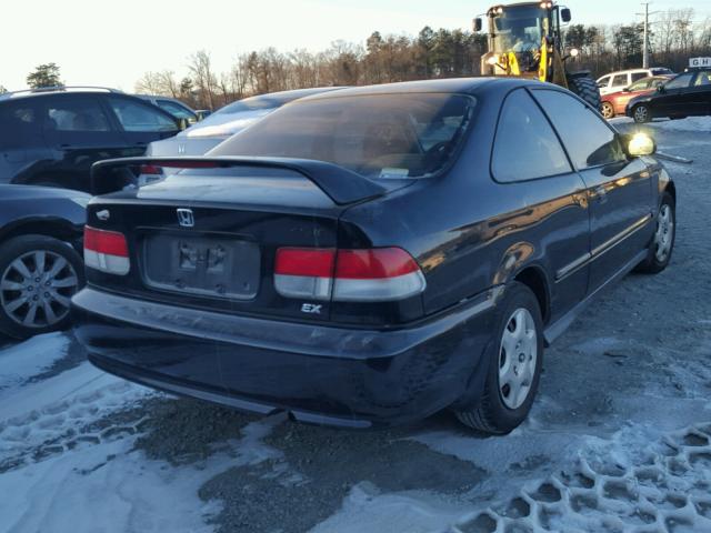 1HGEJ825XYL035697 - 2000 HONDA CIVIC EX შავი ფოტო 4