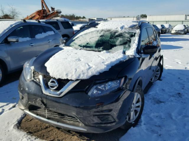 5N1AT2MV3GC877695 - 2016 NISSAN ROGUE S BLACK photo 2