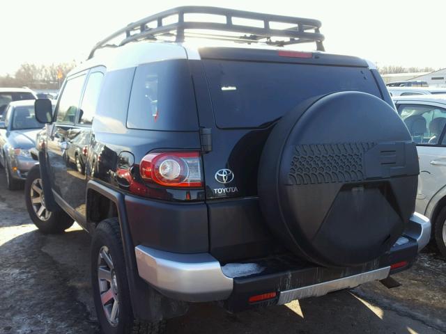 JTEBU4BF7EK188433 - 2014 TOYOTA FJ CRUISER BLACK photo 3