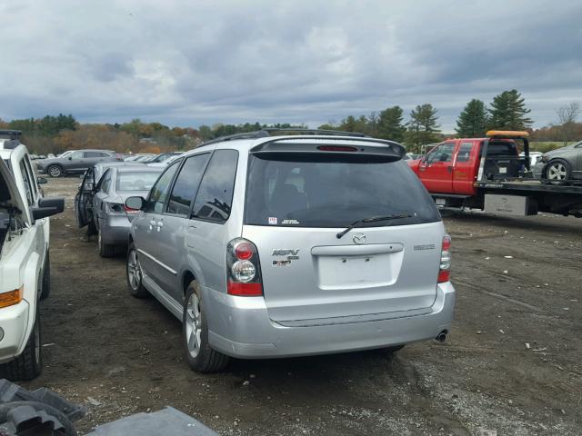 JM3LW28J640500147 - 2004 MAZDA MPV WAGON SILVER photo 4