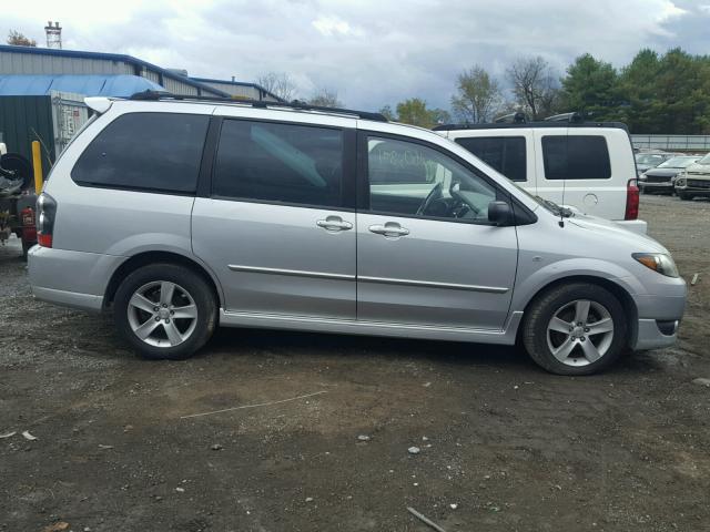 JM3LW28J640500147 - 2004 MAZDA MPV WAGON SILVER photo 9