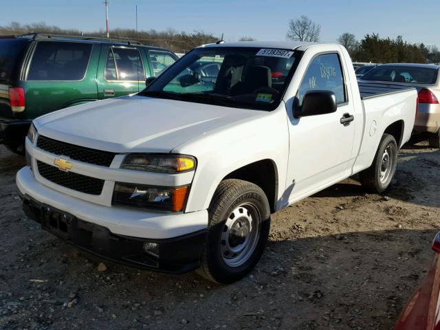 1GCCS149398136580 - 2009 CHEVROLET COLORADO WHITE photo 2