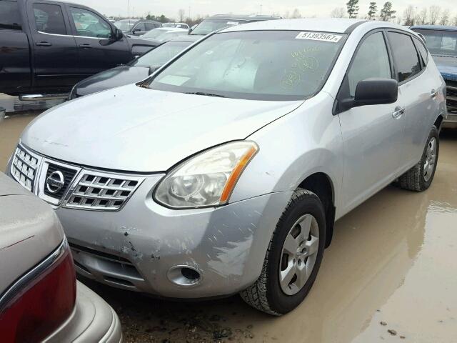 JN8AS5MT2AW006580 - 2010 NISSAN ROGUE S SILVER photo 2