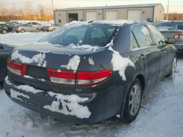 1HGCM66564A079487 - 2004 HONDA ACCORD EX GRAY photo 4