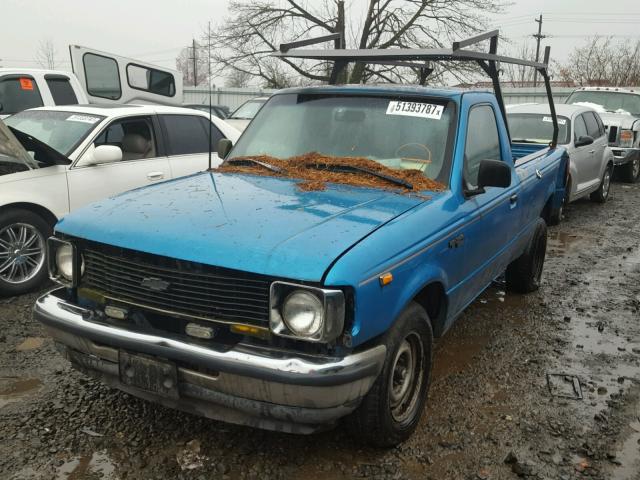 1FTCR10A1RPA14284 - 1994 FORD RANGER BLUE photo 2