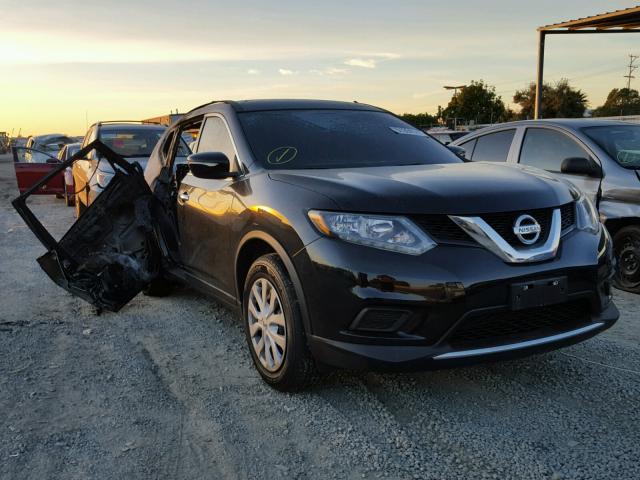 5N1AT2MT8FC835617 - 2015 NISSAN ROGUE S BLACK photo 1