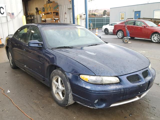1G2WP52K1YF322452 - 2000 PONTIAC GRAND PRIX Կապույտ լուսանկար 1
