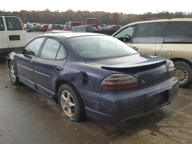 1G2WP52K1YF322452 - 2000 PONTIAC GRAND PRIX Կապույտ լուսանկար 3