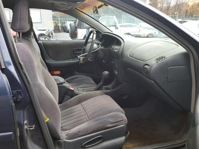 1G2WP52K1YF322452 - 2000 PONTIAC GRAND PRIX Կապույտ լուսանկար 5
