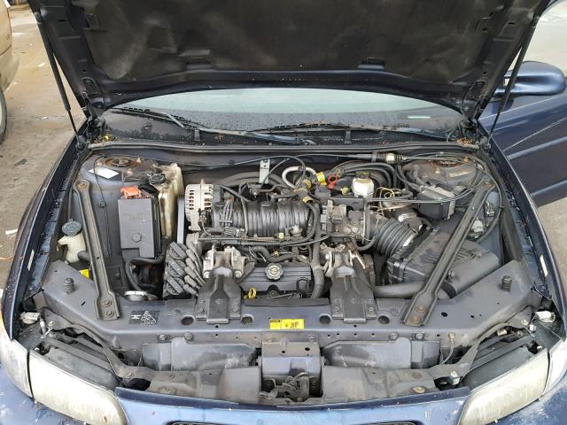 1G2WP52K1YF322452 - 2000 PONTIAC GRAND PRIX Կապույտ լուսանկար 7