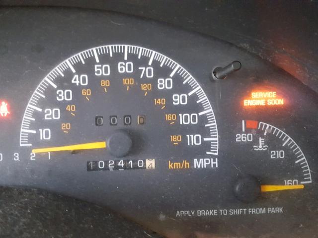 1G2WP52K1YF322452 - 2000 PONTIAC GRAND PRIX Կապույտ լուսանկար 8