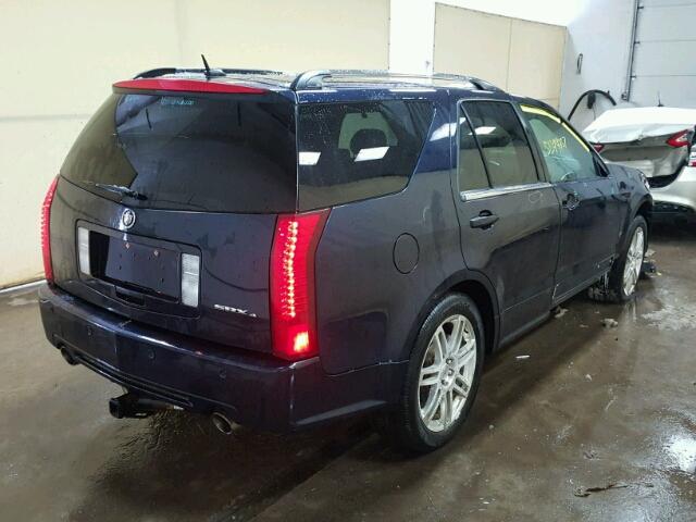 1GYEE437880157773 - 2008 CADILLAC SRX BLUE photo 4