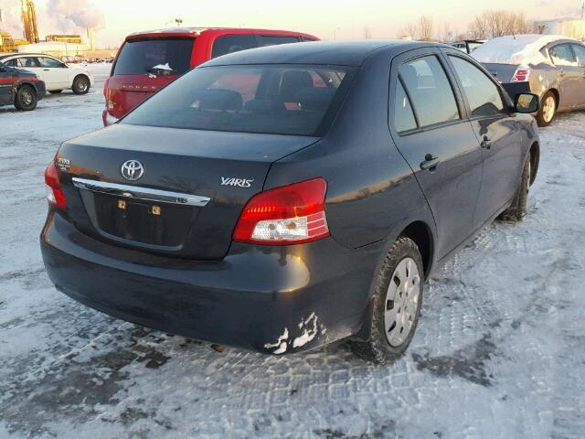 JTDBT923291346229 - 2009 TOYOTA YARIS CHARCOAL photo 4