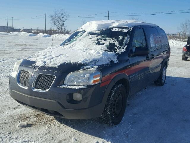 1GMDV23108D129200 - 2008 PONTIAC MONTANA SV GRAY photo 2