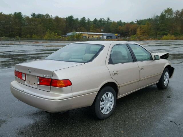 4T1BG22K21U050368 - 2001 TOYOTA CAMRY CE TAN photo 4