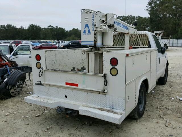 1FTNF20L94ED81463 - 2004 FORD F250 SUPER WHITE photo 4