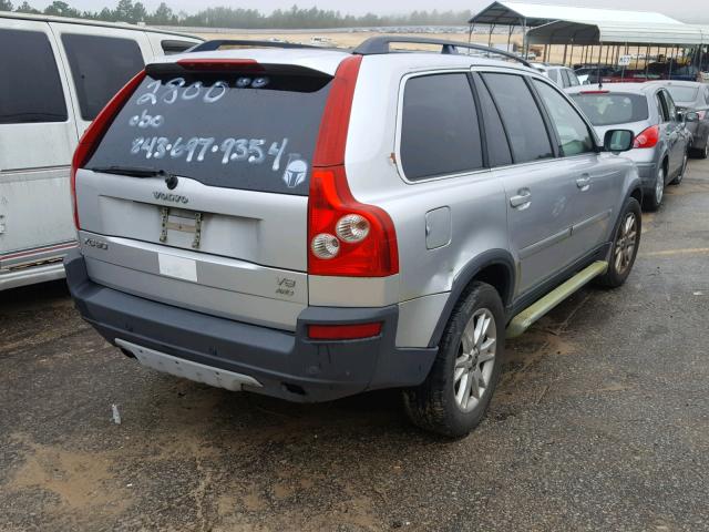 YV1CZ852651176574 - 2005 VOLVO XC90 V8 GRAY photo 4