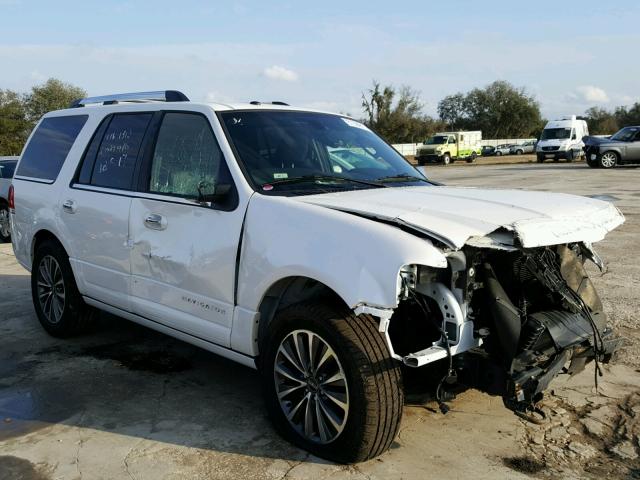 5LMJJ2HT9HEL08836 - 2017 LINCOLN NAVIGATOR Biały zdjęcie 1