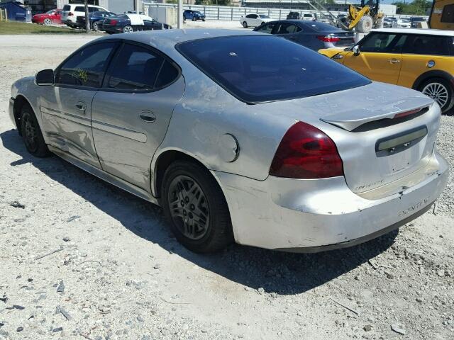 2G2WP582561303236 - 2006 PONTIAC GRAND PRIX Gümüş foto 3