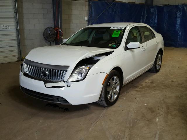 3MEHM0JG4AR658553 - 2010 MERCURY MILAN PREM WHITE photo 2