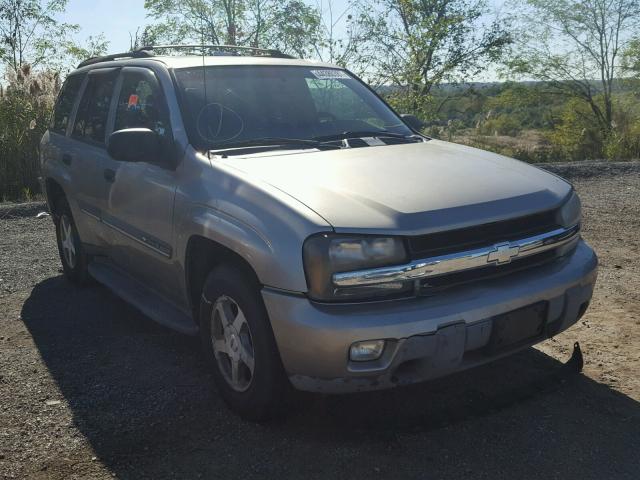 1GNDT13S922507649 - 2002 CHEVROLET TRAILBLAZE GRAY photo 1