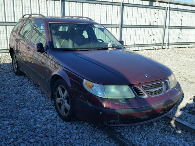 YS3ED59A543001306 - 2004 SAAB 9-5 ARC MAROON photo 1