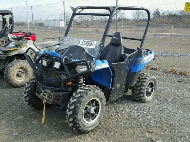 4XADAA573F7971964 - 2015 POLARIS ACE 570 BLUE photo 2