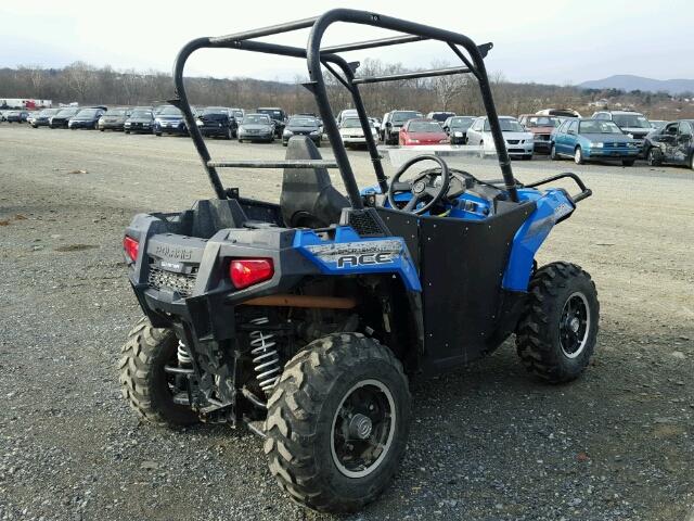 4XADAA573F7971964 - 2015 POLARIS ACE 570 BLUE photo 4