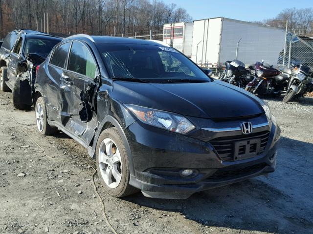 3CZRU6H79GM755259 - 2016 HONDA HR-V EXL BLACK photo 1